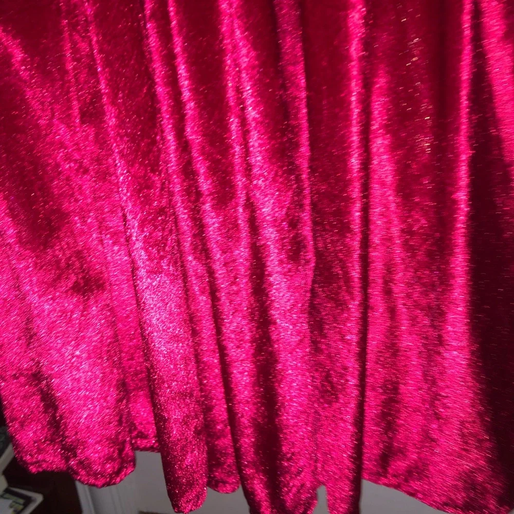 Chasing Fireflies Queen Isabella Red, Faux-Fur lined Dress Costume + Crown